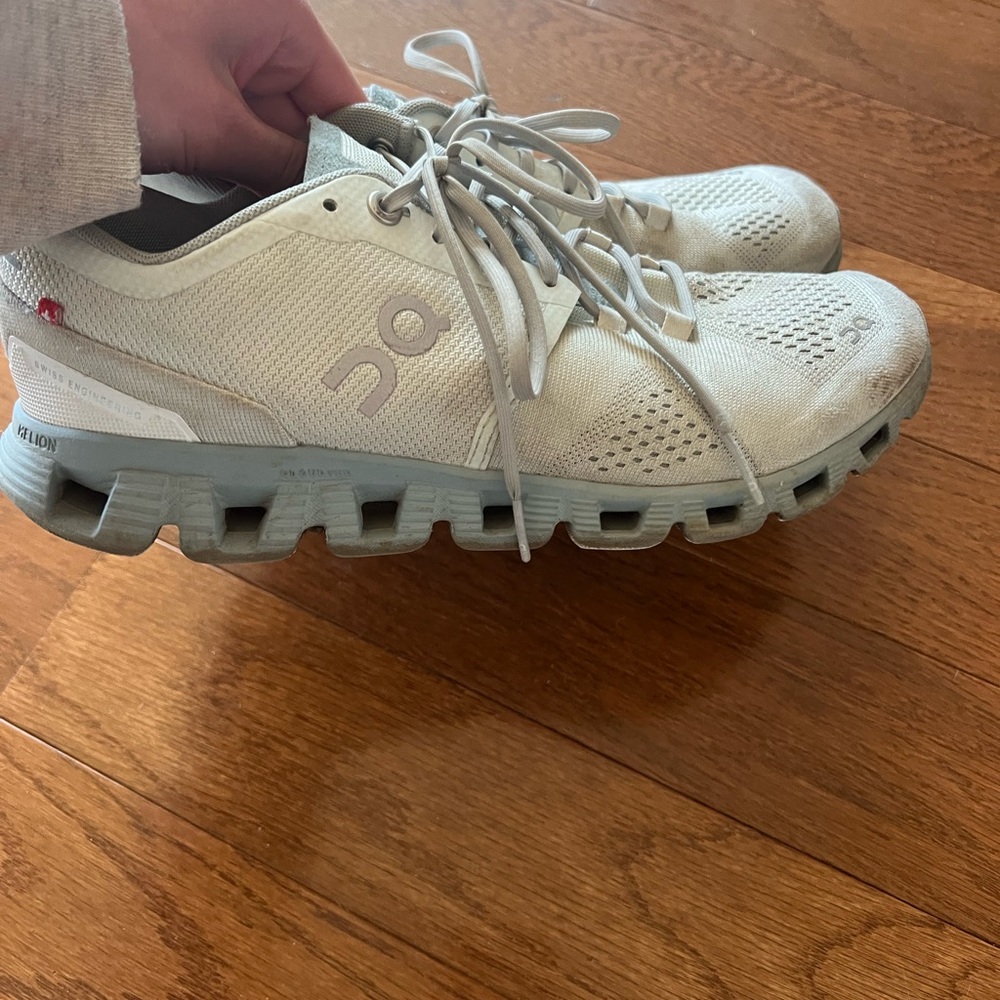 On cloud sneakers